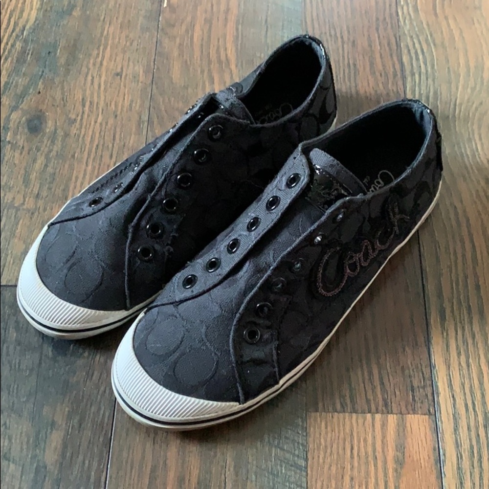 Coach Keeley slip on sneakers - Black size 7.5